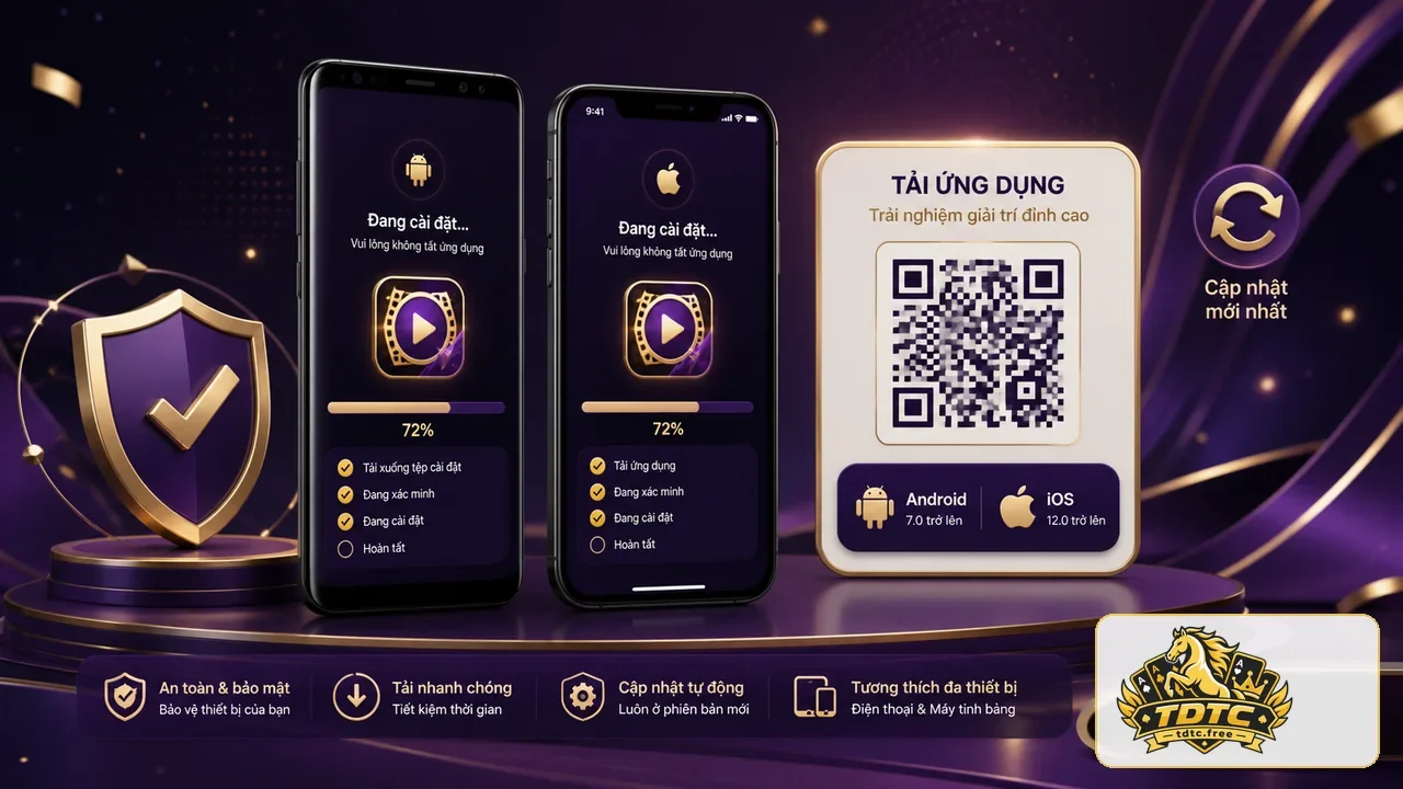 Hướng dẫn tải ứng dụng TDTC cho Android và iOS